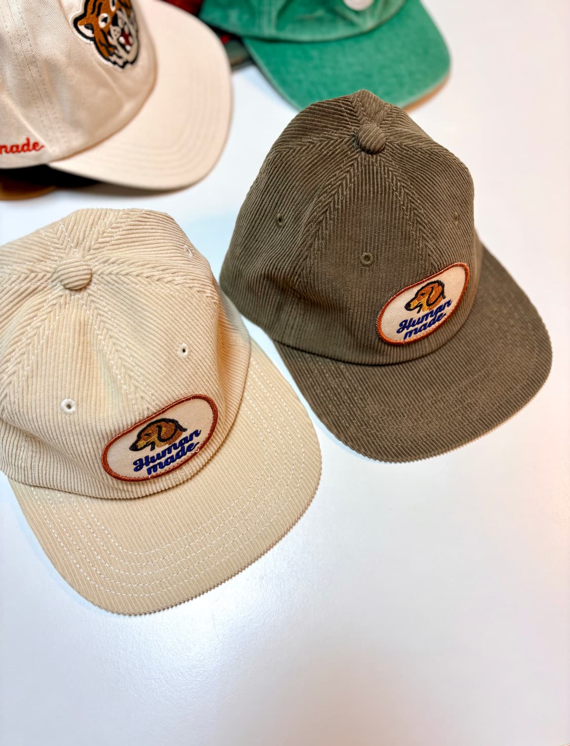 휴먼 메이드 코듀로이 캡 - 아이보리 상품이미지2