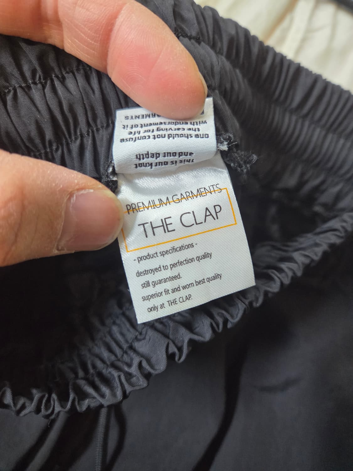 더 크랩 이선 나일론 와이드 스트링팬츠 s 상품이미지5