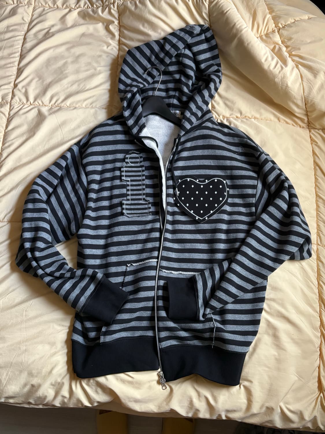 유희 스트라이프후드집업  상품이미지2