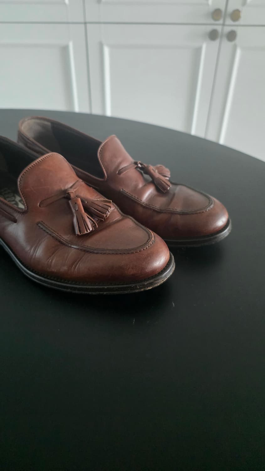 페라가모 태슬 로퍼 브라운 7사이즈260mm 상품이미지5