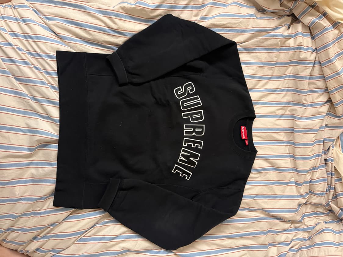 슈프림 아치로고 크루넥 M 상품이미지2