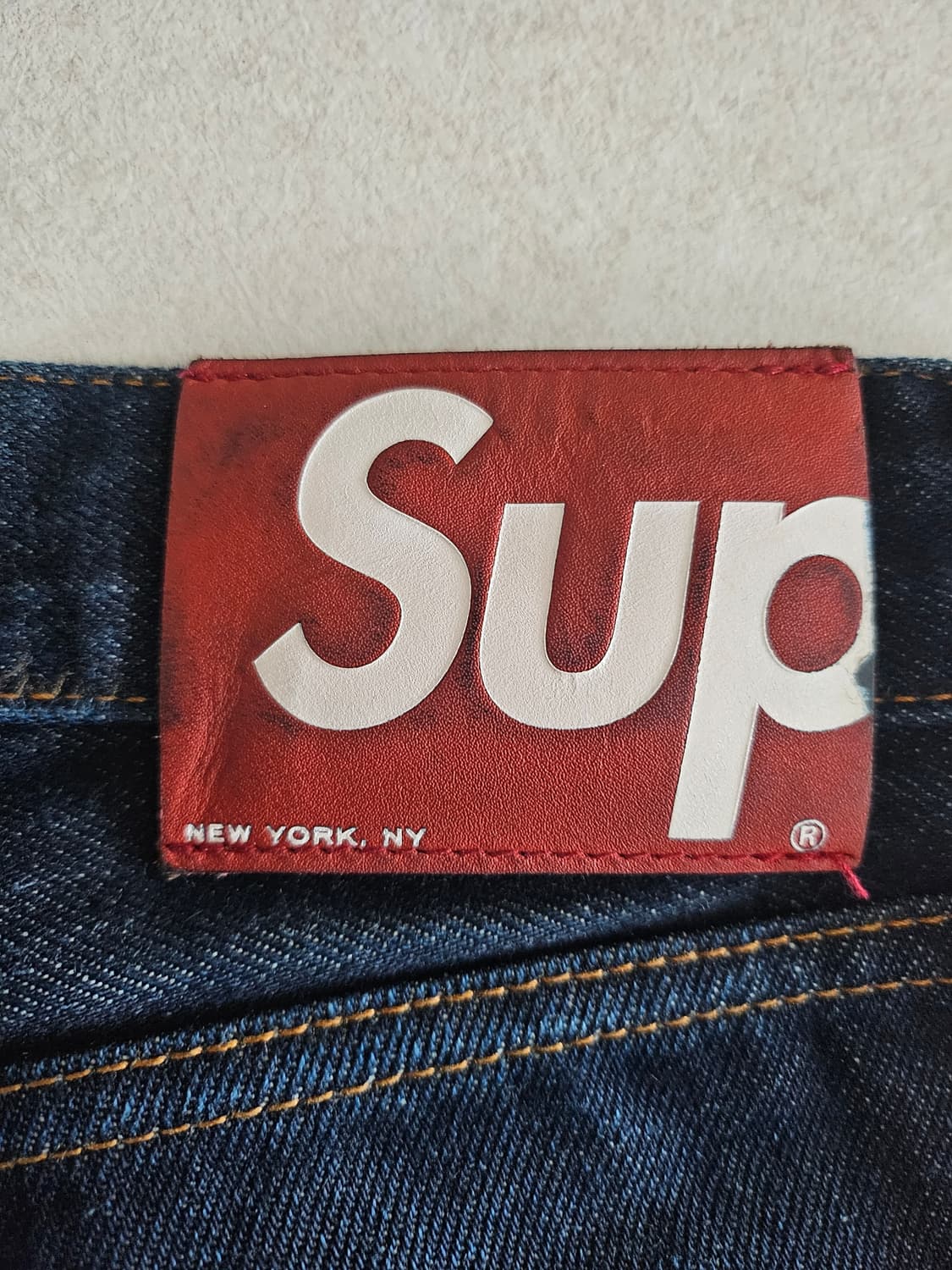 슈프림 supreme 데님팬츠
 상품이미지5