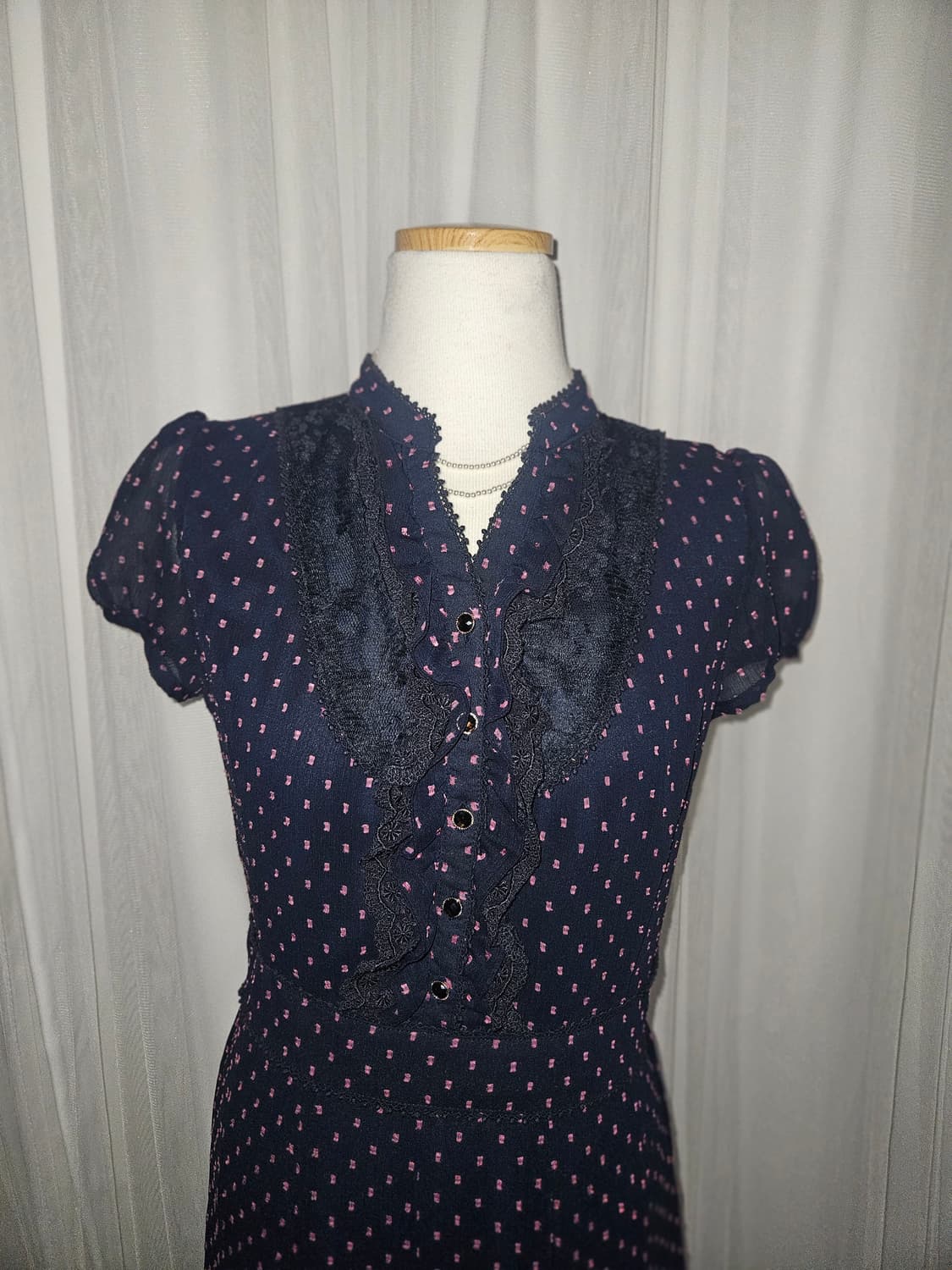 olivia hassler 네이비 원피스 공겜여주 히메갸루 모리걸 니혼진 상품이미지2