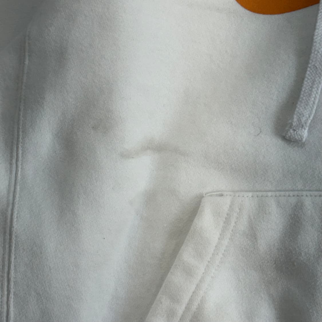 Nike 나이키 블루 로고 화이트 기모 후드티 상품이미지6