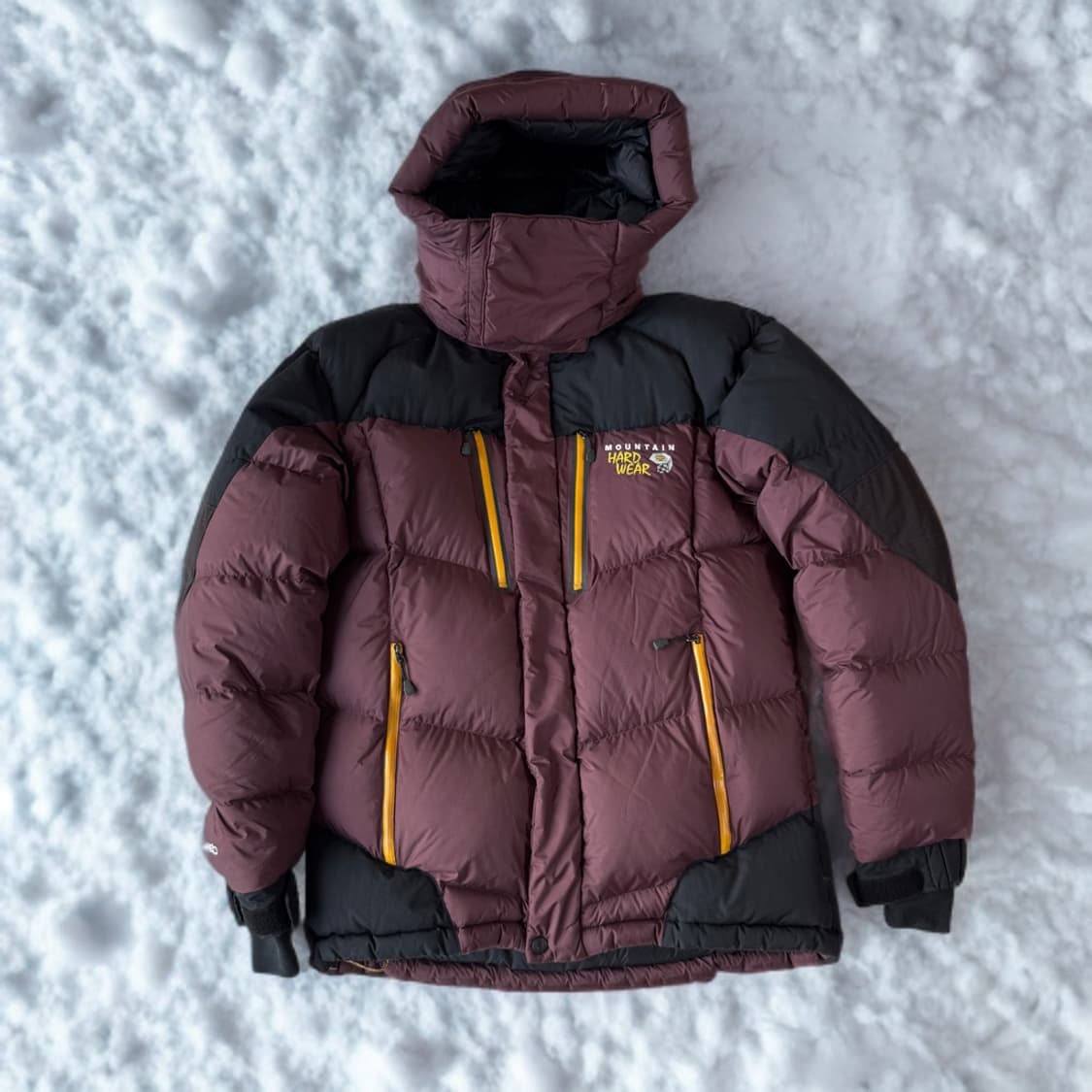 마운틴하드웨어 고프코어 구스다운 패딩 버건디 L 상품이미지2