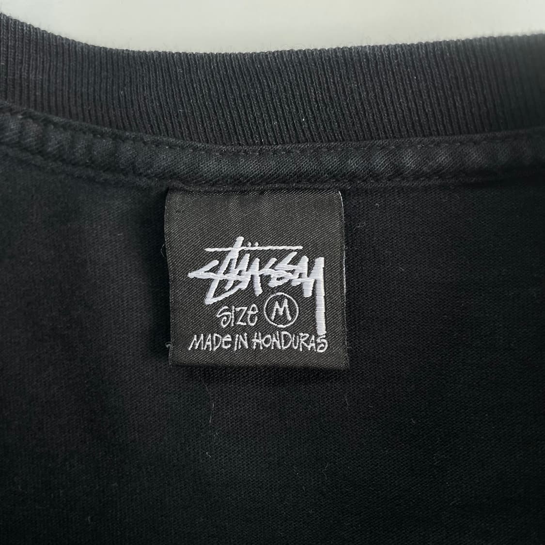 Stussy  스투시 스컬 프린팅 블랙 반팔티 상품이미지7