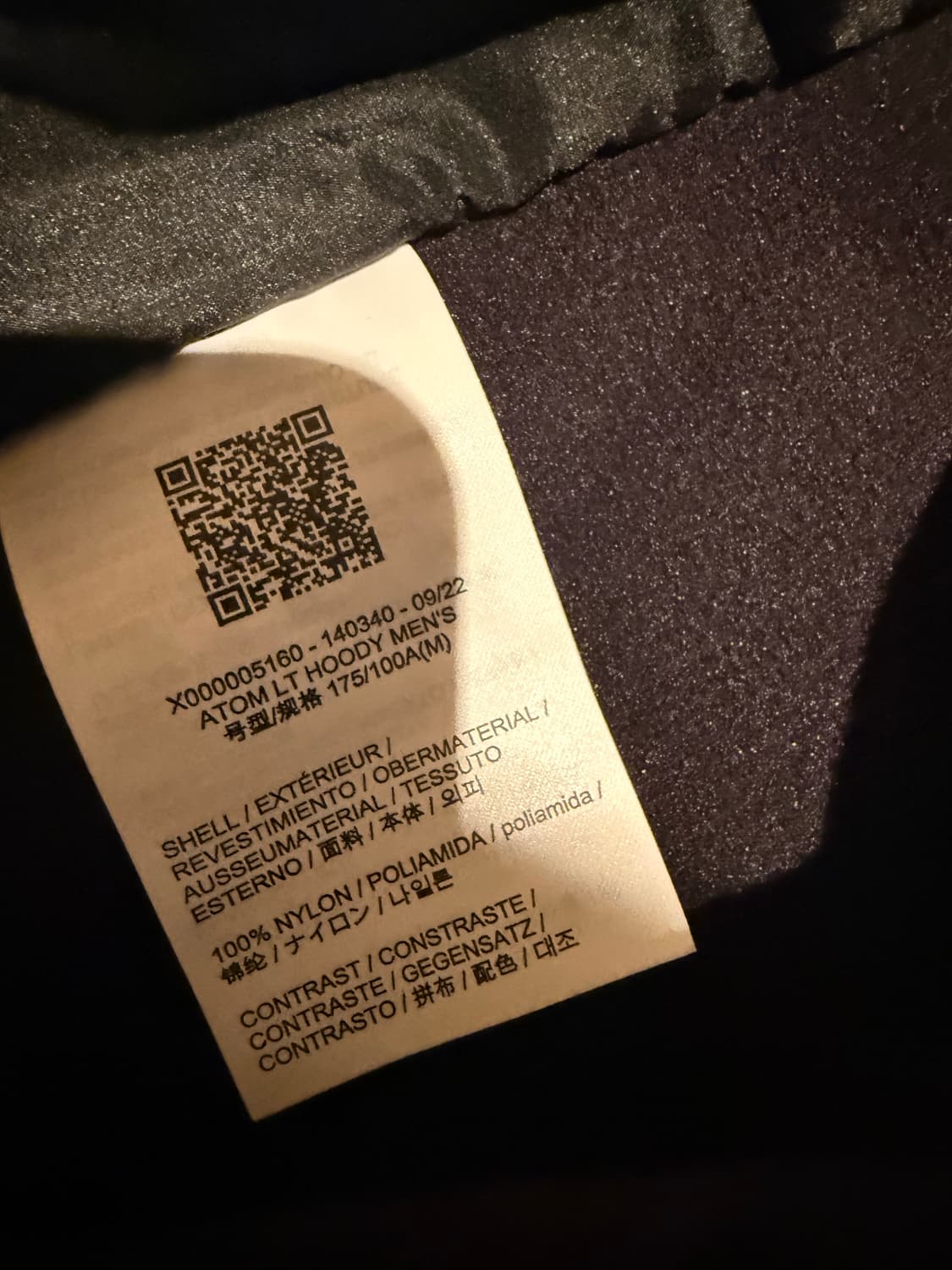 아크테릭스 Atom LT 후디 남성 M 상품이미지3