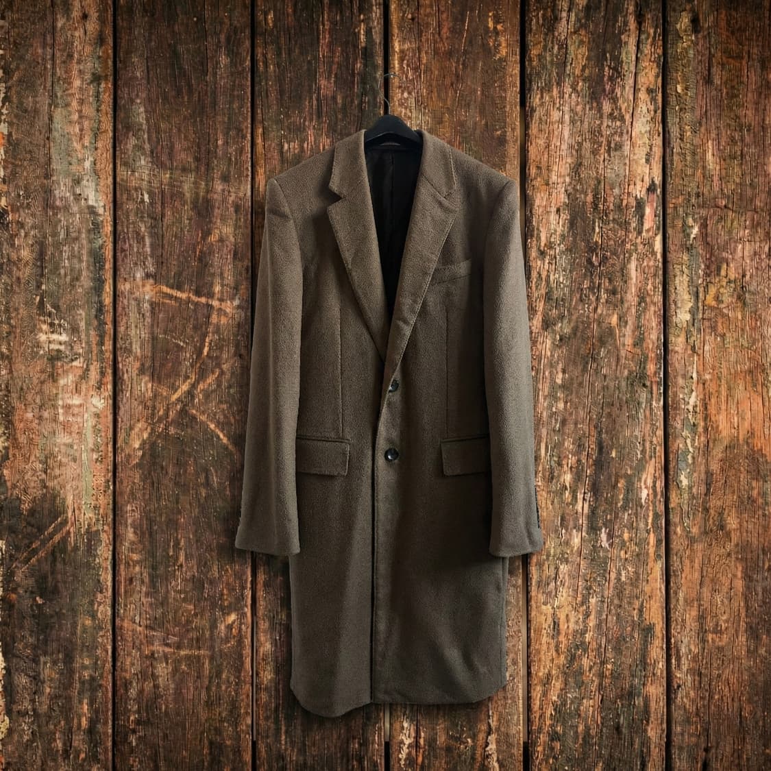 [Time Homme] 한섬 타임 오리지널 캐시미어 100% 싱글 코트 상품이미지1