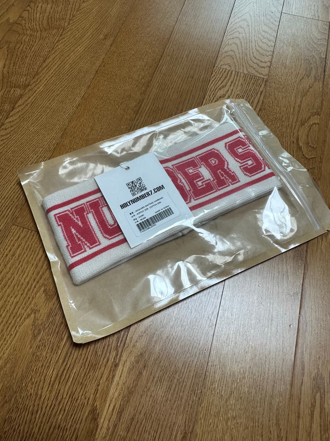 홀리넘버세븐 헤어밴드 새상품 상품이미지1