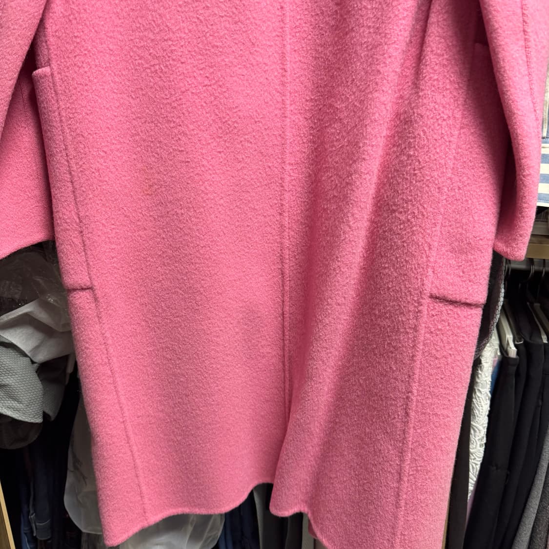 럭키슈에뜨 핑크 코트 상품이미지7