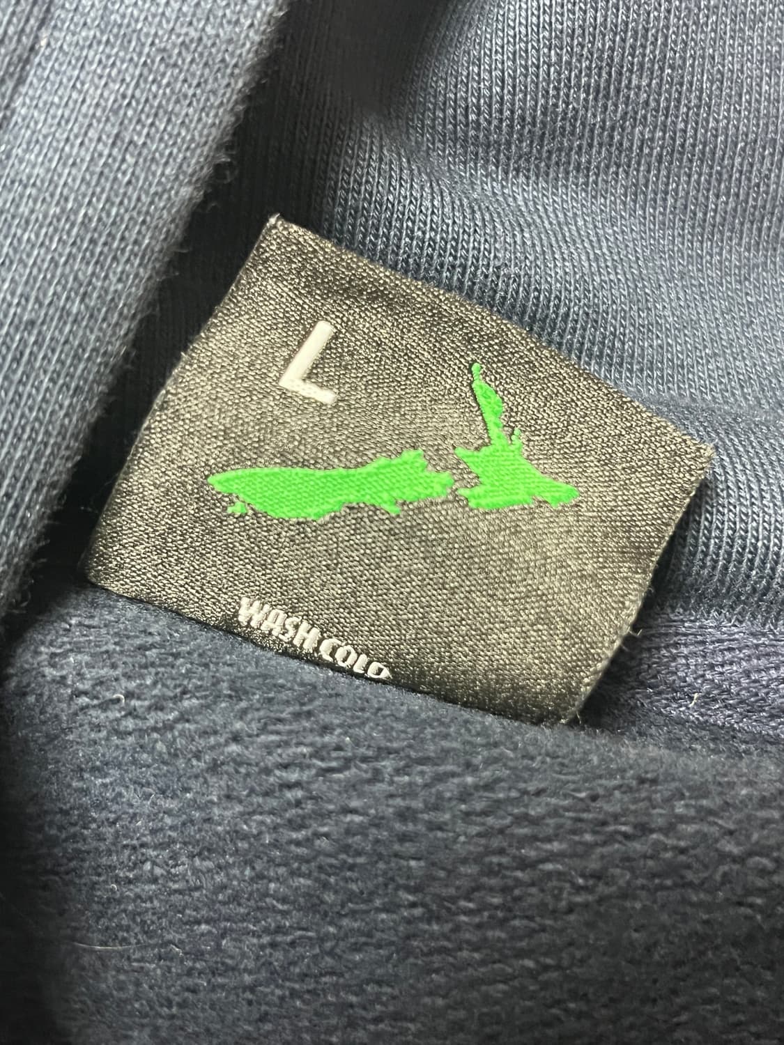 Always Do What should Do 후드티 네이비 상품이미지4