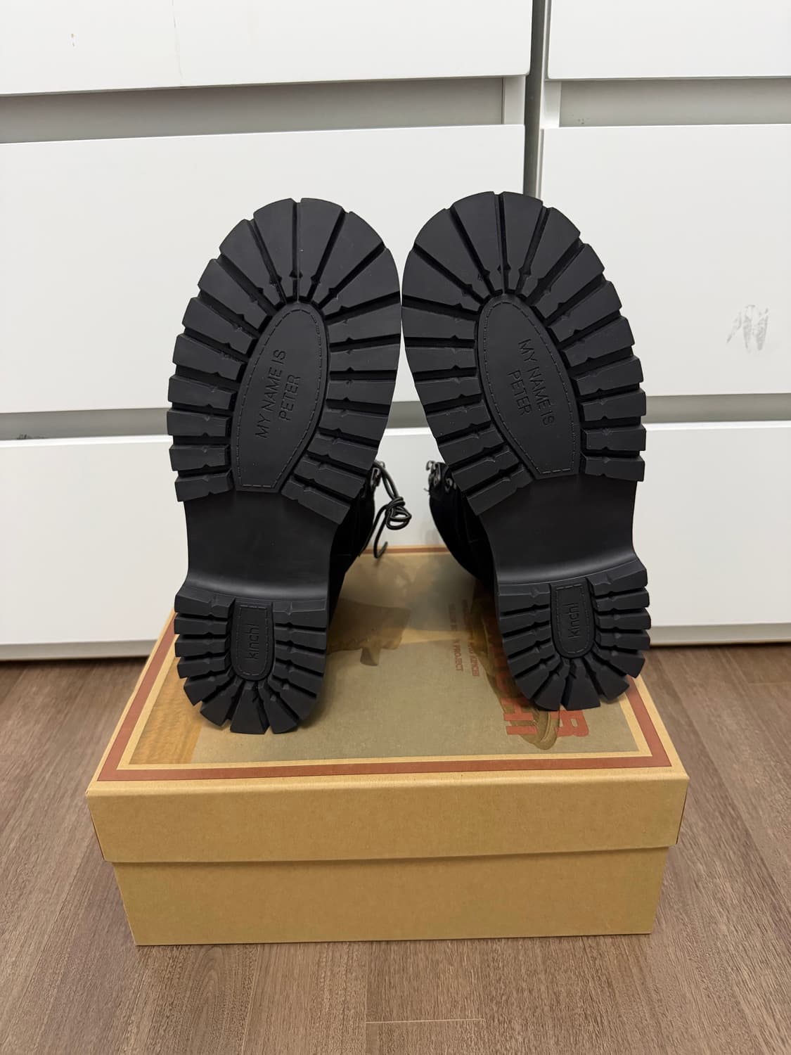 [290]킨치 마넴피 워커 부츠 블랙 상품이미지5