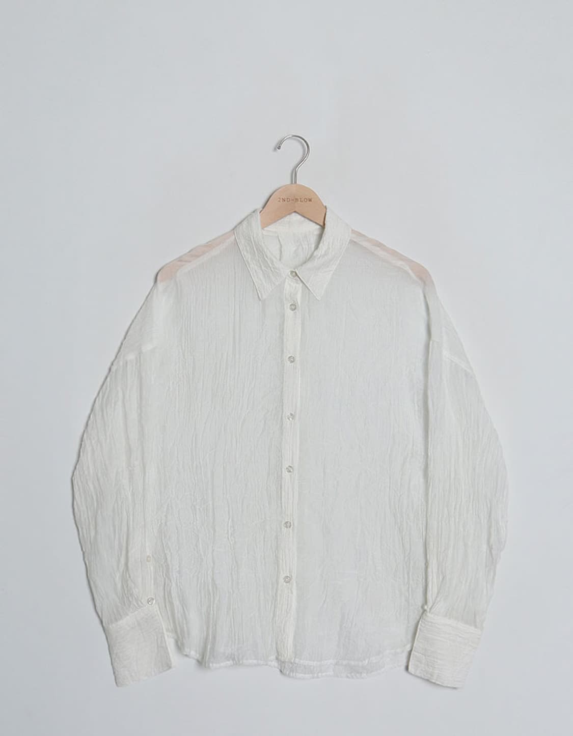 FREE'S MART Oversized Seethrough Shirts 상품이미지1