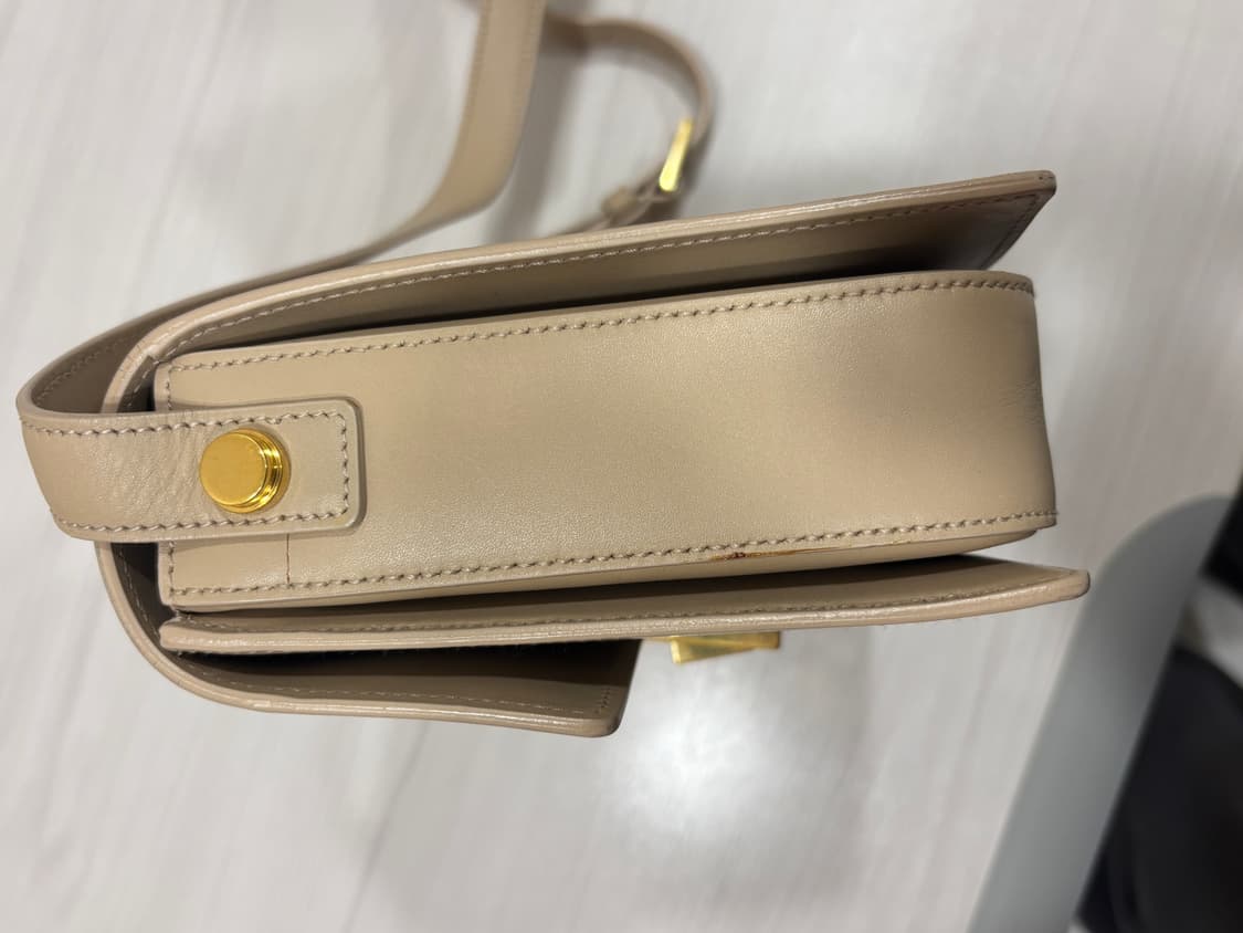 생로랑 삭 루루 베이지 숄더백 상품이미지4