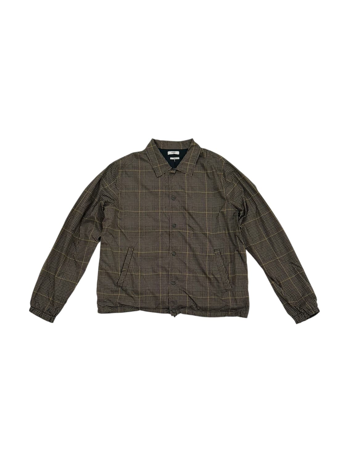 커먼 스웨덴 체크 코치 자켓 상품이미지1