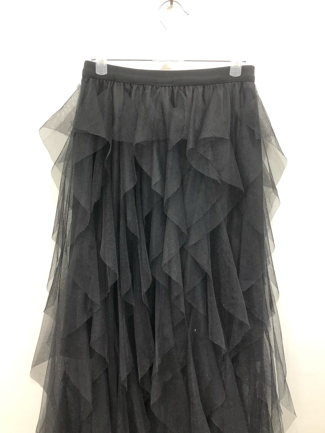 black gothic layered tulle skirt 상품이미지3