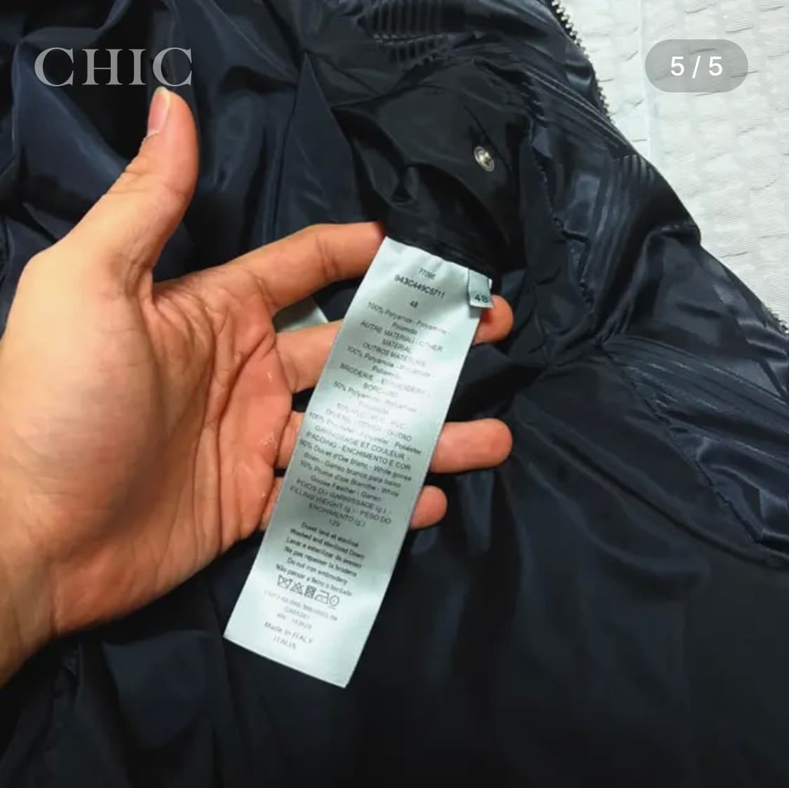 디올 다이아몬드 미리쥬 스키 캡슐 테크니컬 패딩 (한정판) 상품이미지5