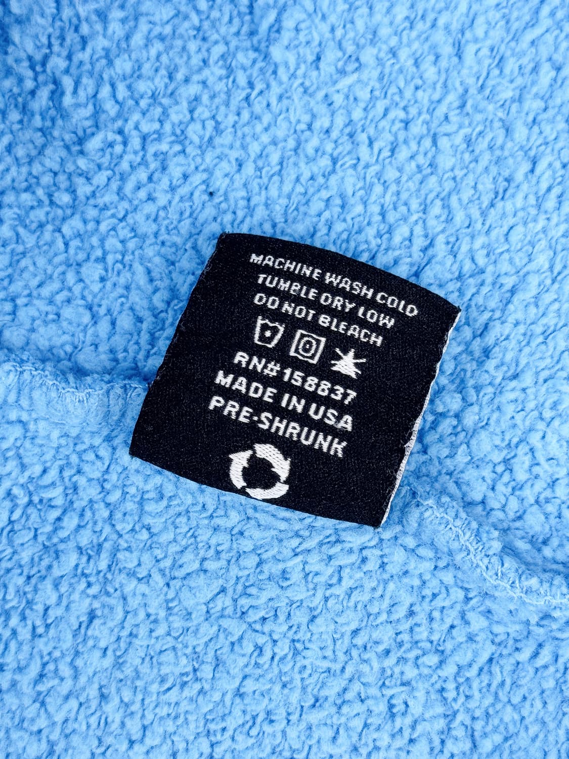 스투시 x CPFM 8볼 피그먼트 다이드 후드 블루 상품이미지9