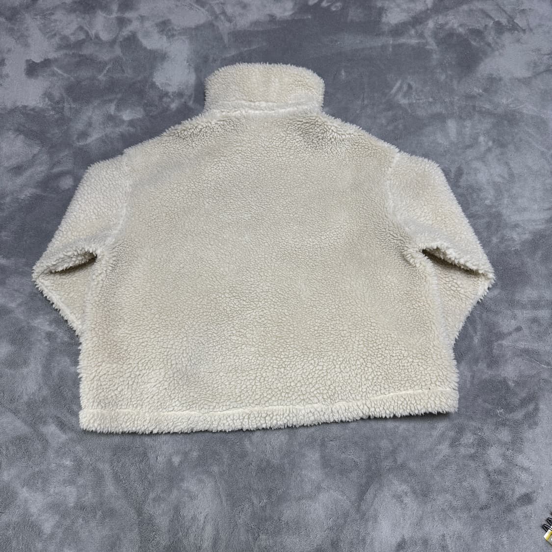 나이키 스우시 뽀글이 플리스 자켓 아이보리 상품이미지2