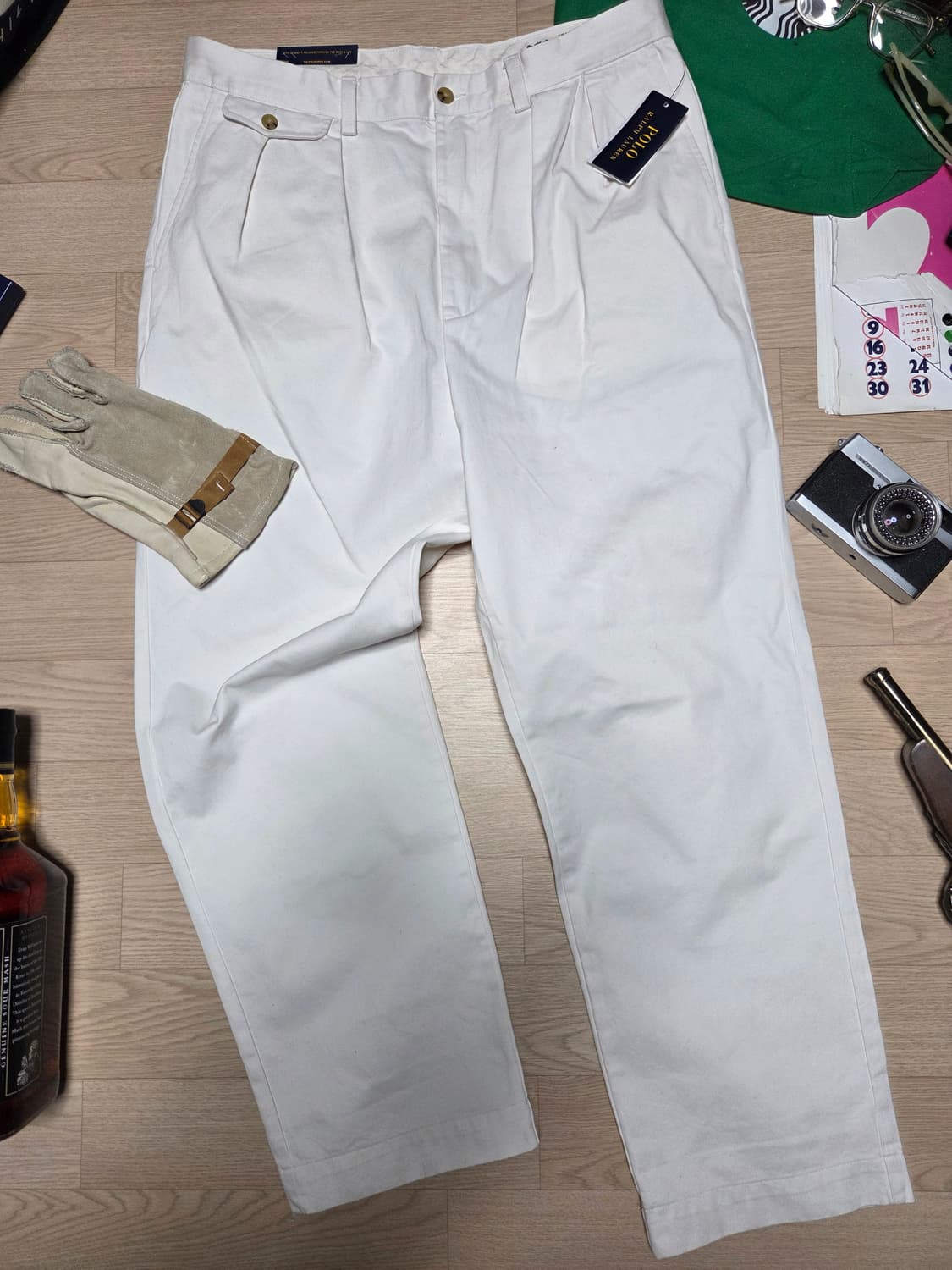 (새상품)POLO RALPH LAUREN 치노 투턱 트윌 팬츠 면바지  상품이미지4