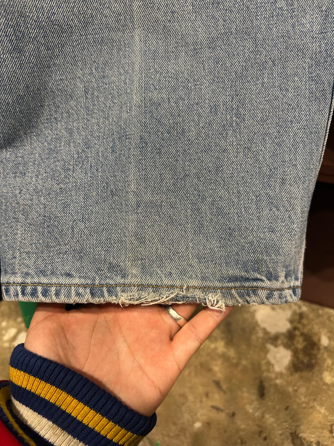 빈티지 90s 리바이스 567 데님 팬츠  상품이미지5