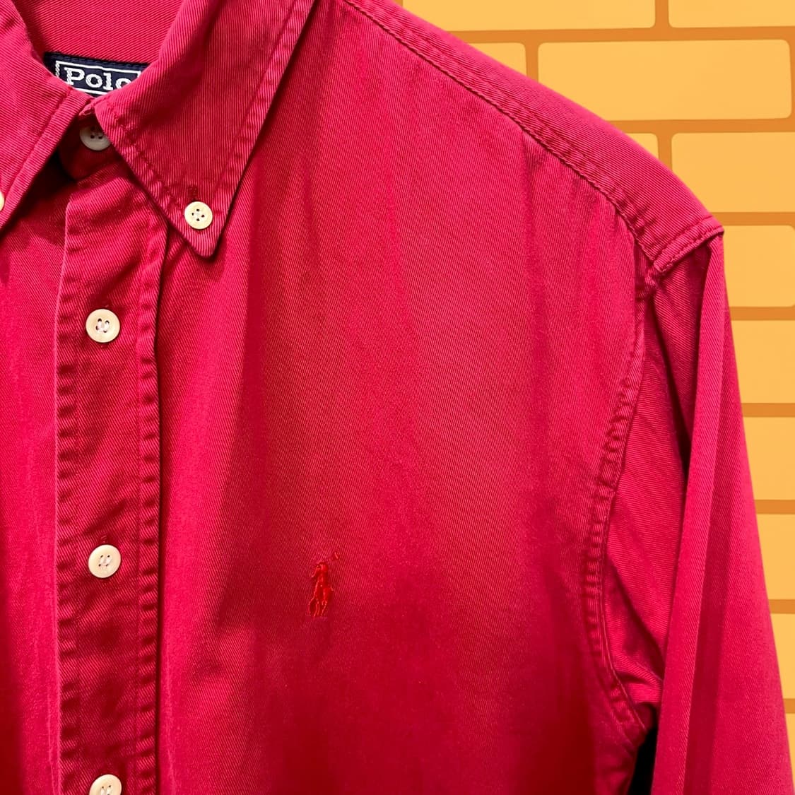 폴로 랄프 로렌 버튼 다운 셔츠 (S) 상품이미지3