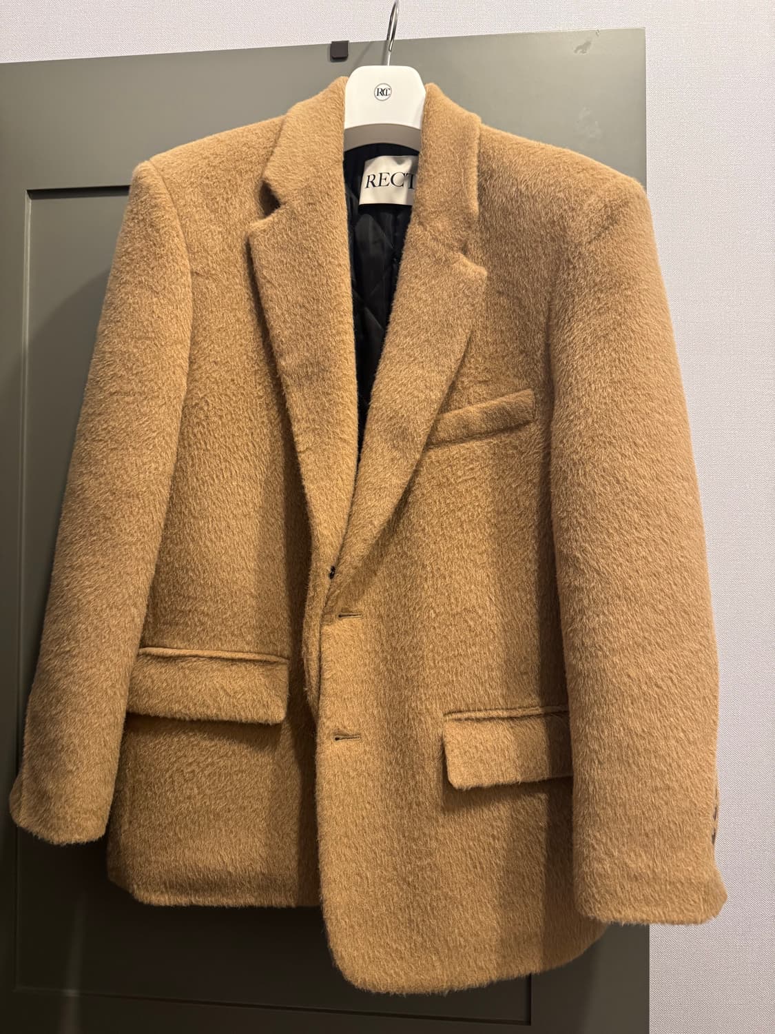 렉토 라마 울 패디드 자켓 s size 상품이미지1