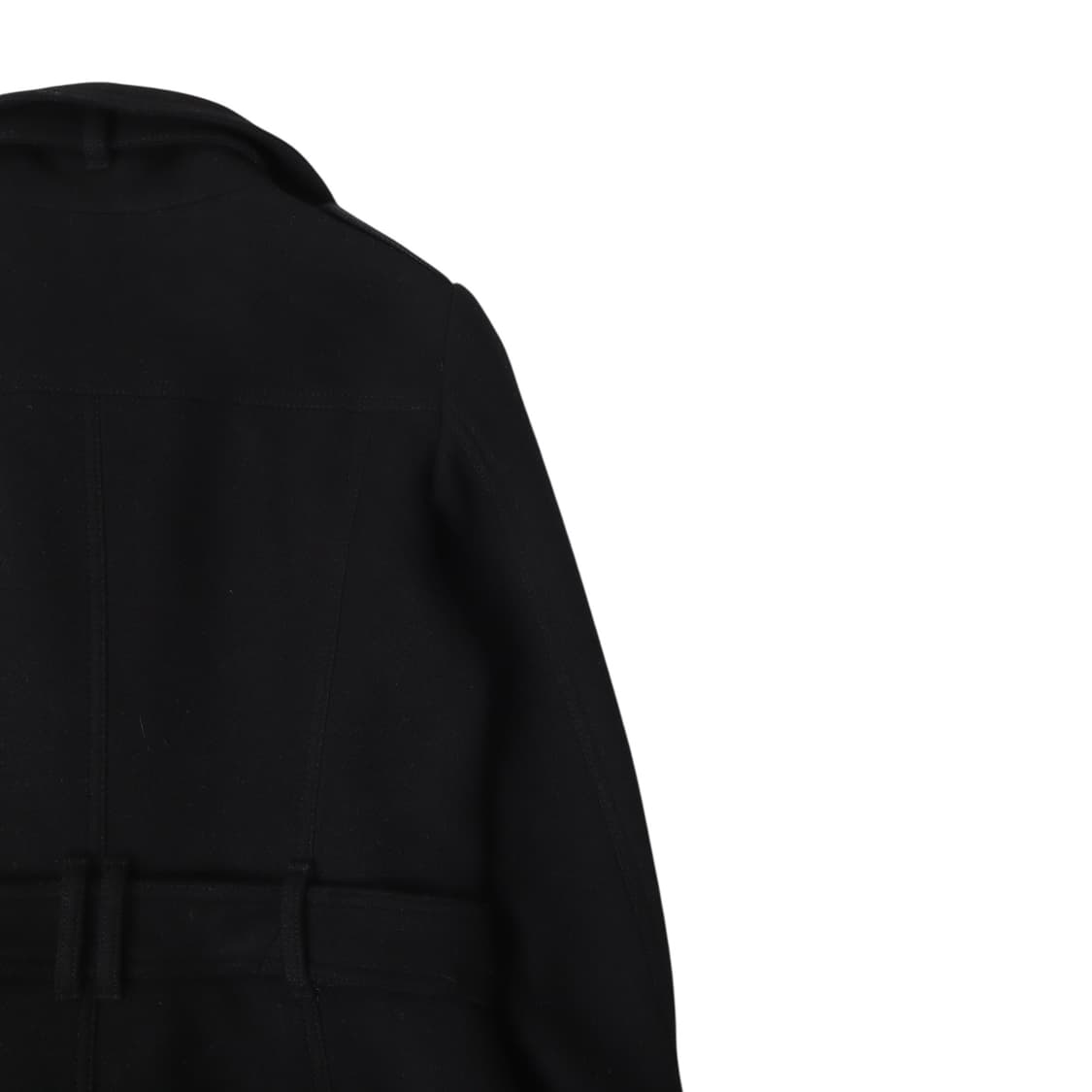 버버리 브릿 울 캐시미어 히든버튼 벨티드 코트 상품이미지6