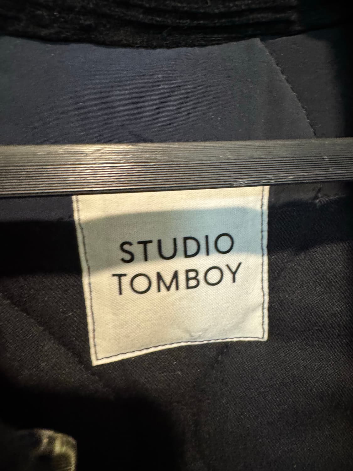 studio tomboy 스튜디오톰보이 퀼팅 롱 자켓 상품이미지4