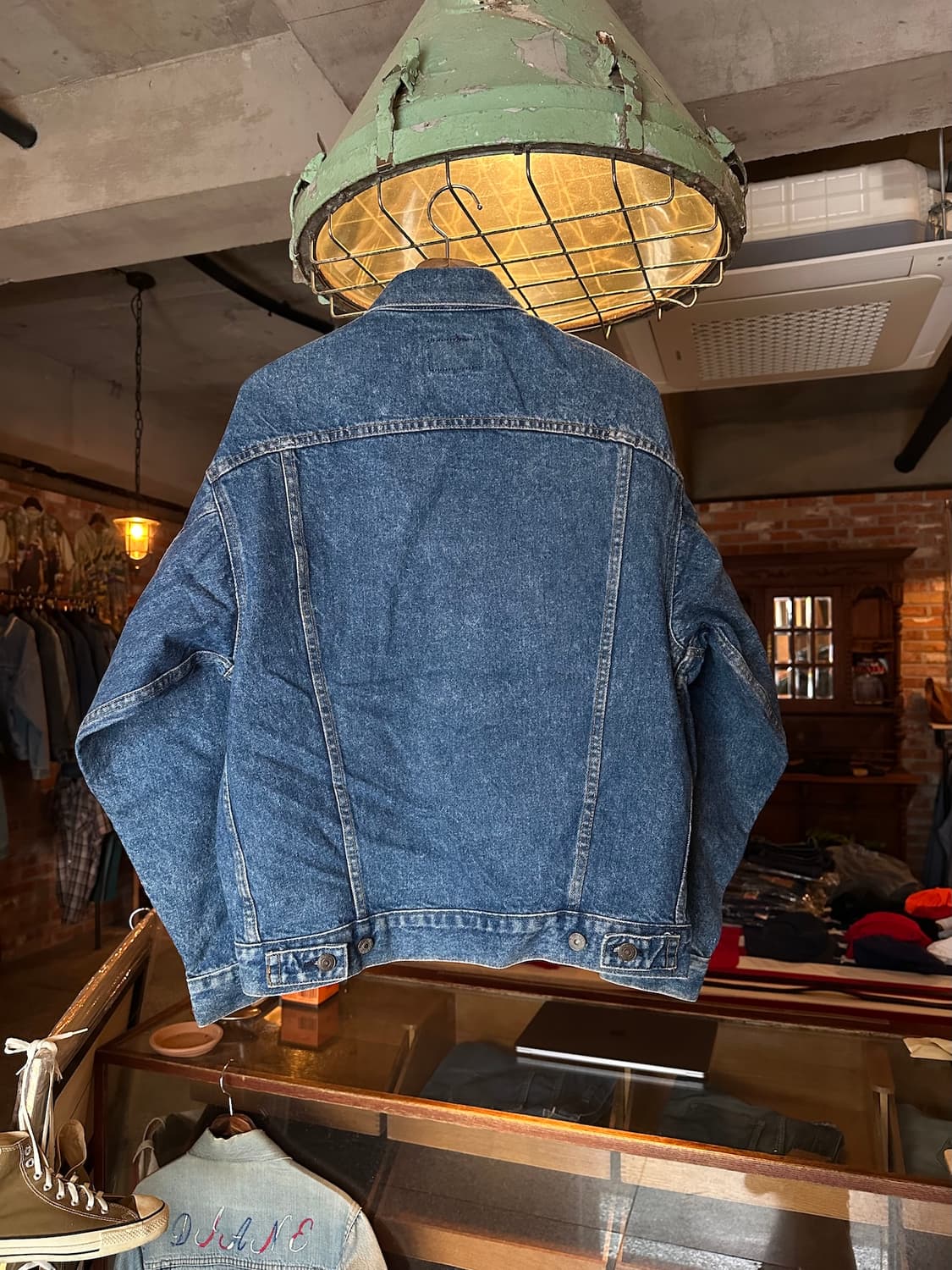 80s USA 빈티지 리바이스 70507 3세대 데님 트러커 자켓 상품이미지4