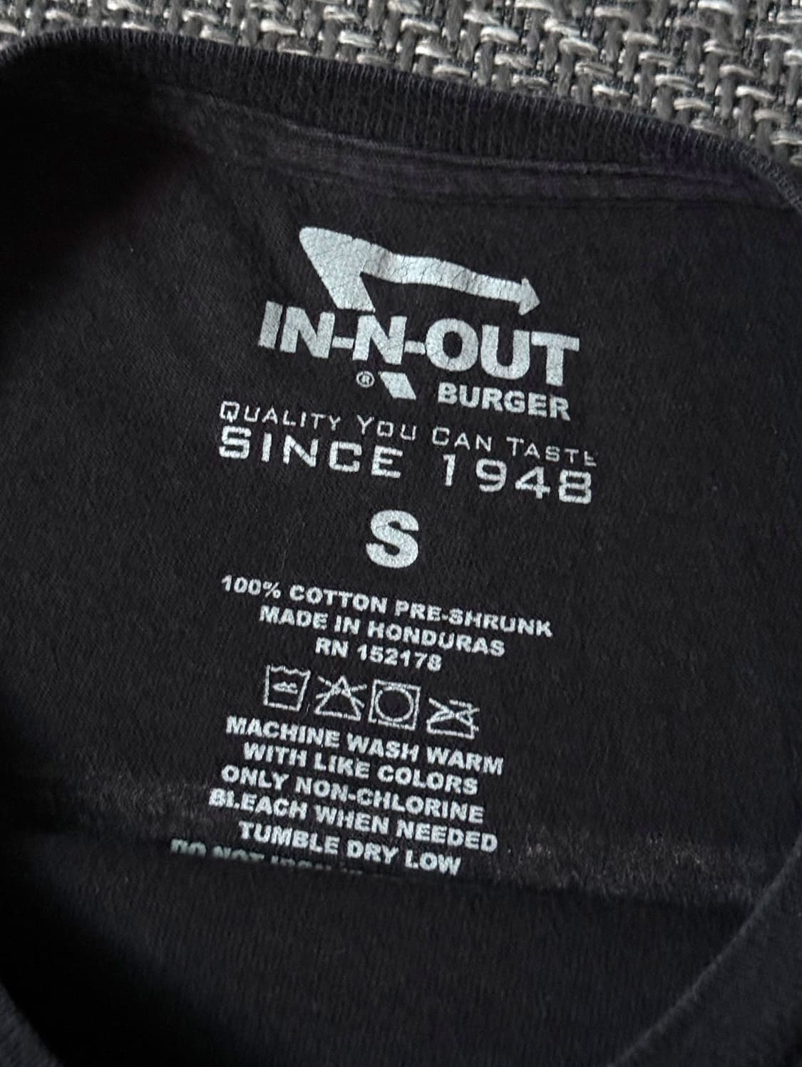 In-N-Out Burger 인앤아웃 버거 빈티지 티셔츠 (95) 상품이미지3