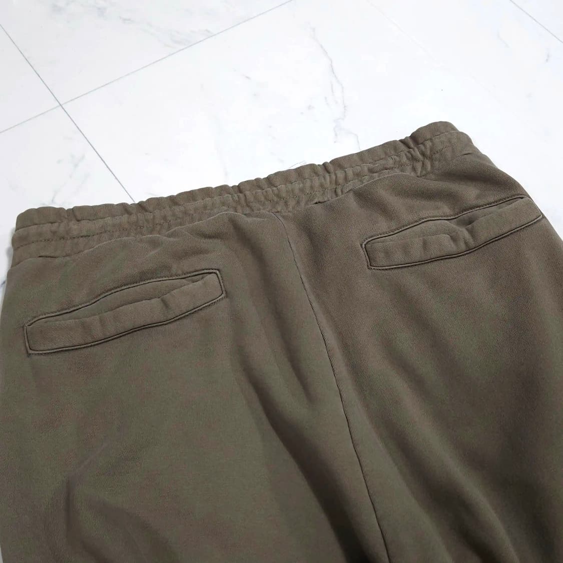 33~34)DIESEL 디젤 피그먼트 조거 스웻 팬츠 브라운 상품이미지5