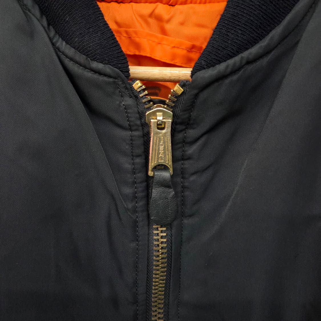 알파인더스트리 블랙 MA-1 항공점퍼 남L (리버시블) 상품이미지4