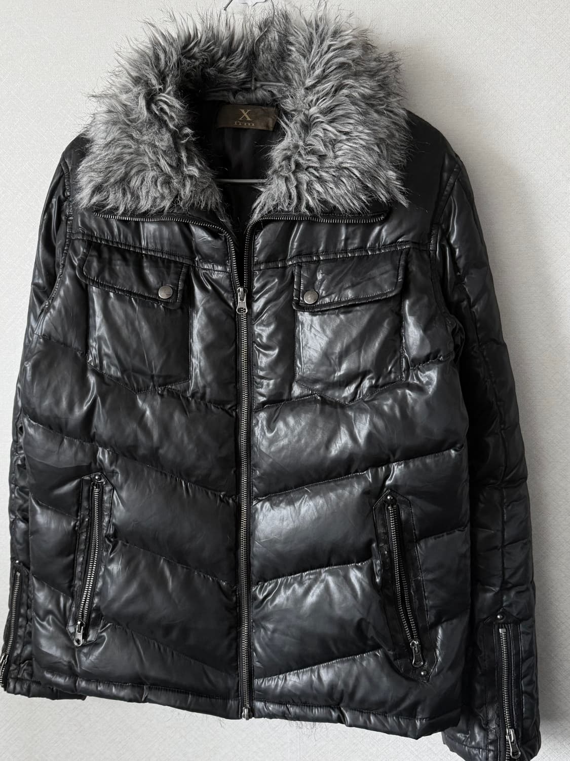 Xfrm faux fur collar two-way down jacket 상품이미지2