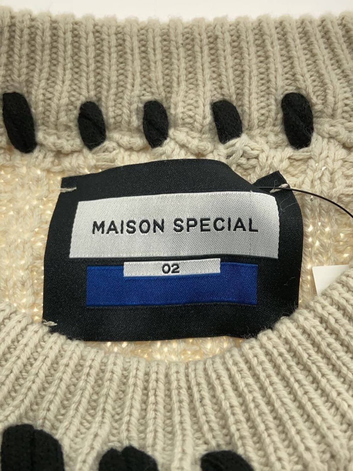 MAISON SPECIAL Waffle White 상품이미지5