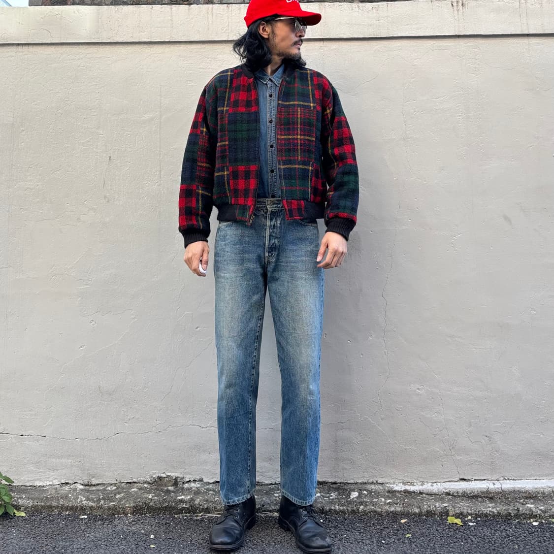 빈티지 울리치 패치워크 울 자켓 상품이미지8