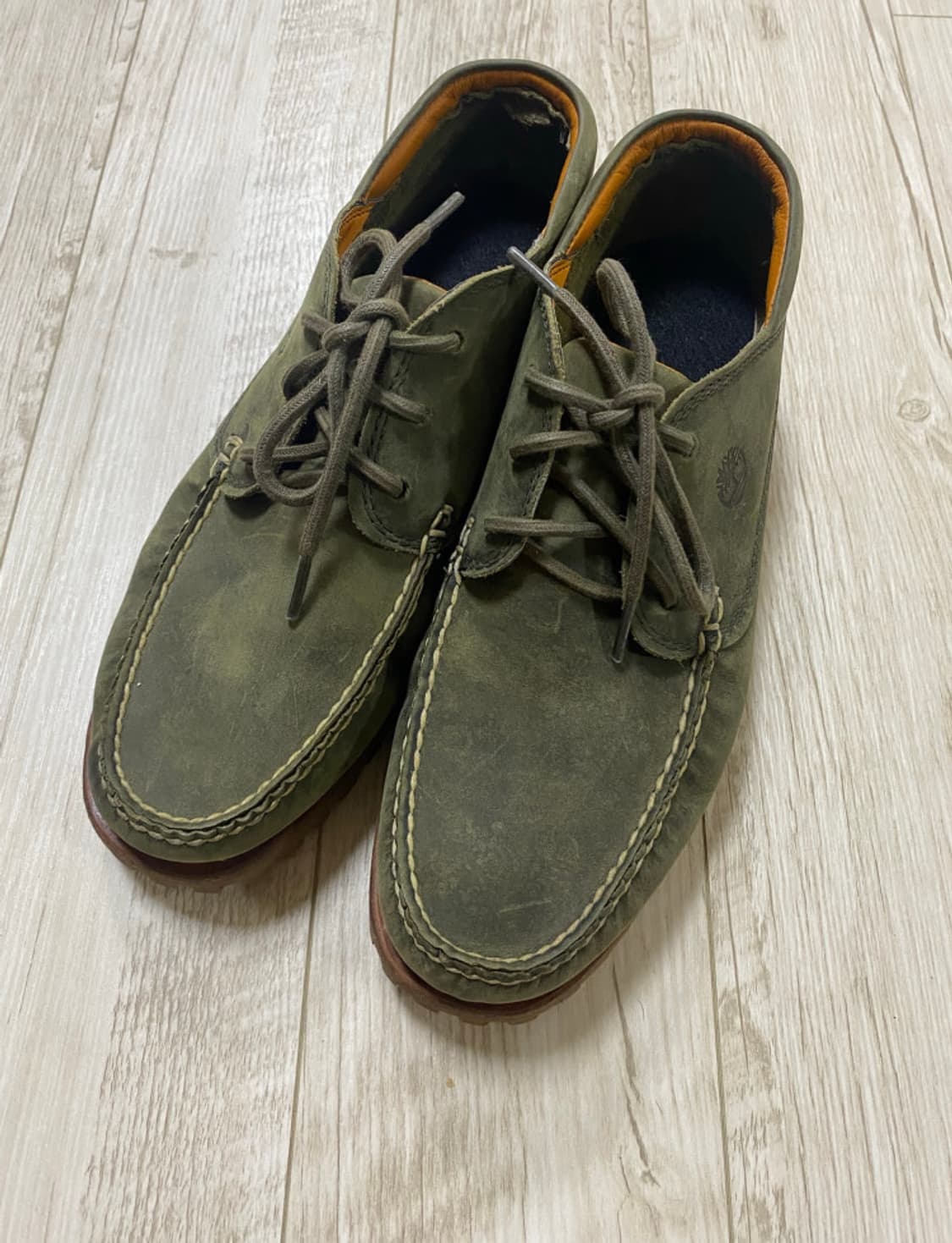 팀버랜드 3아이 보트슈즈 그린 상품이미지1