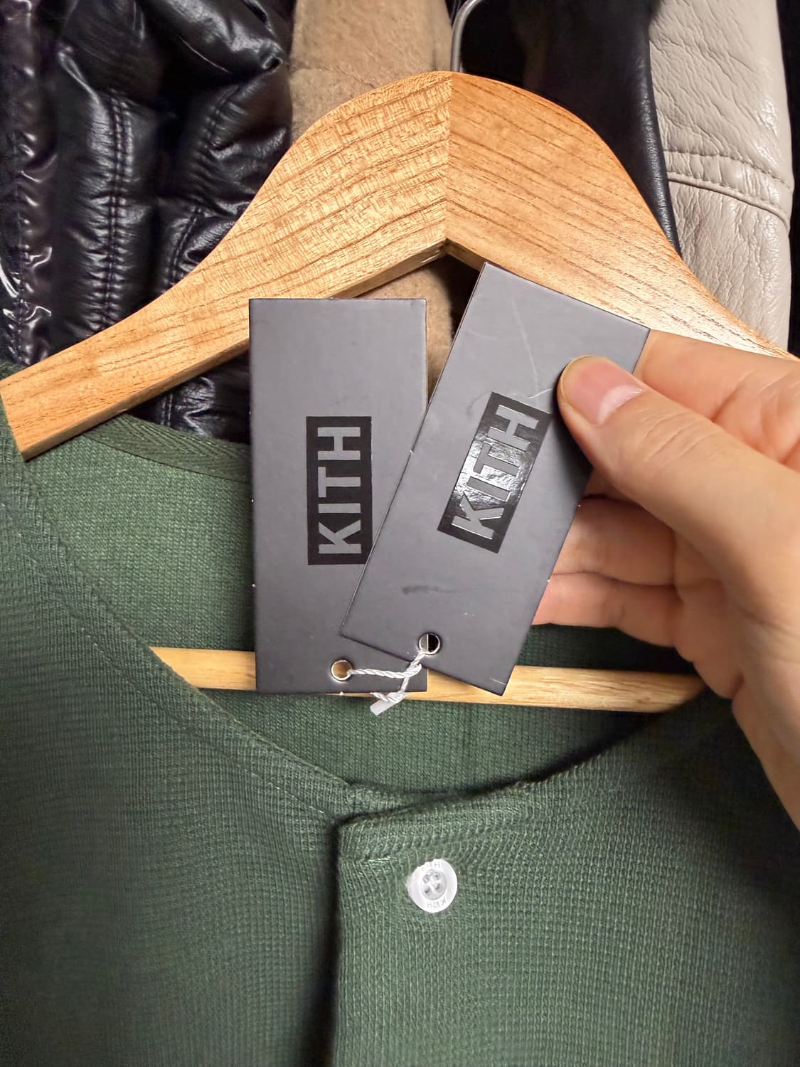 [xl] kith 키스 와플 헨리넥 상품이미지4