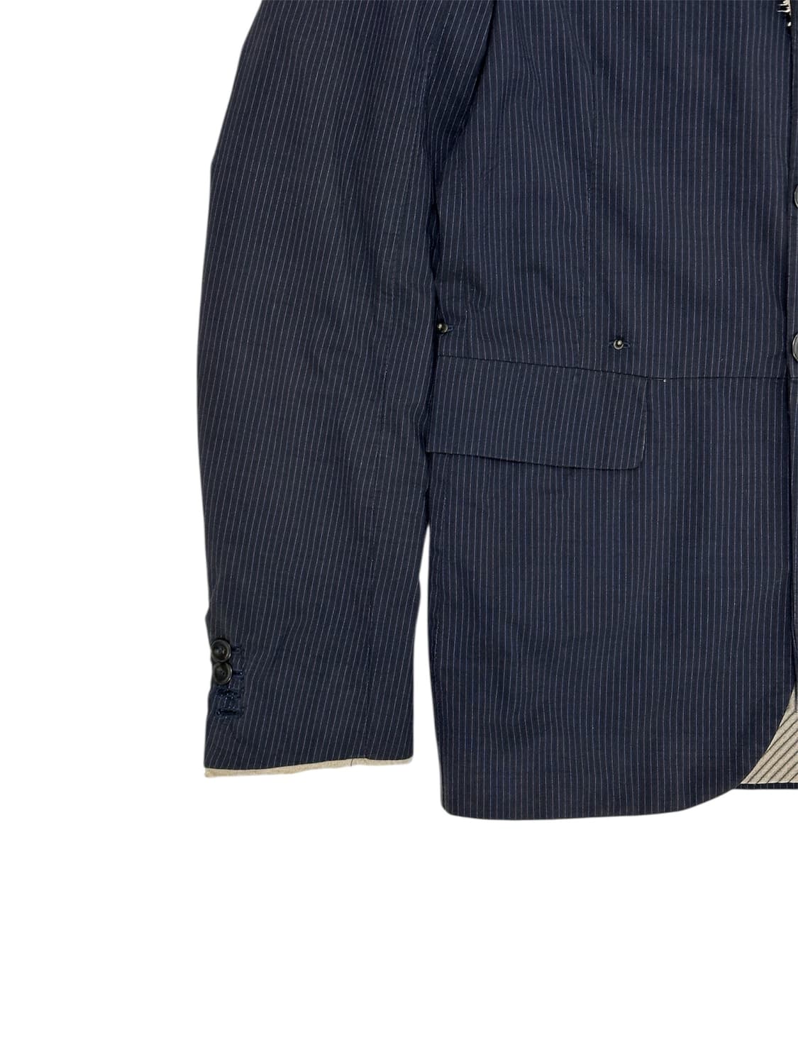 Diesel Black Gold Pinstripe Tailored Jk 상품이미지2