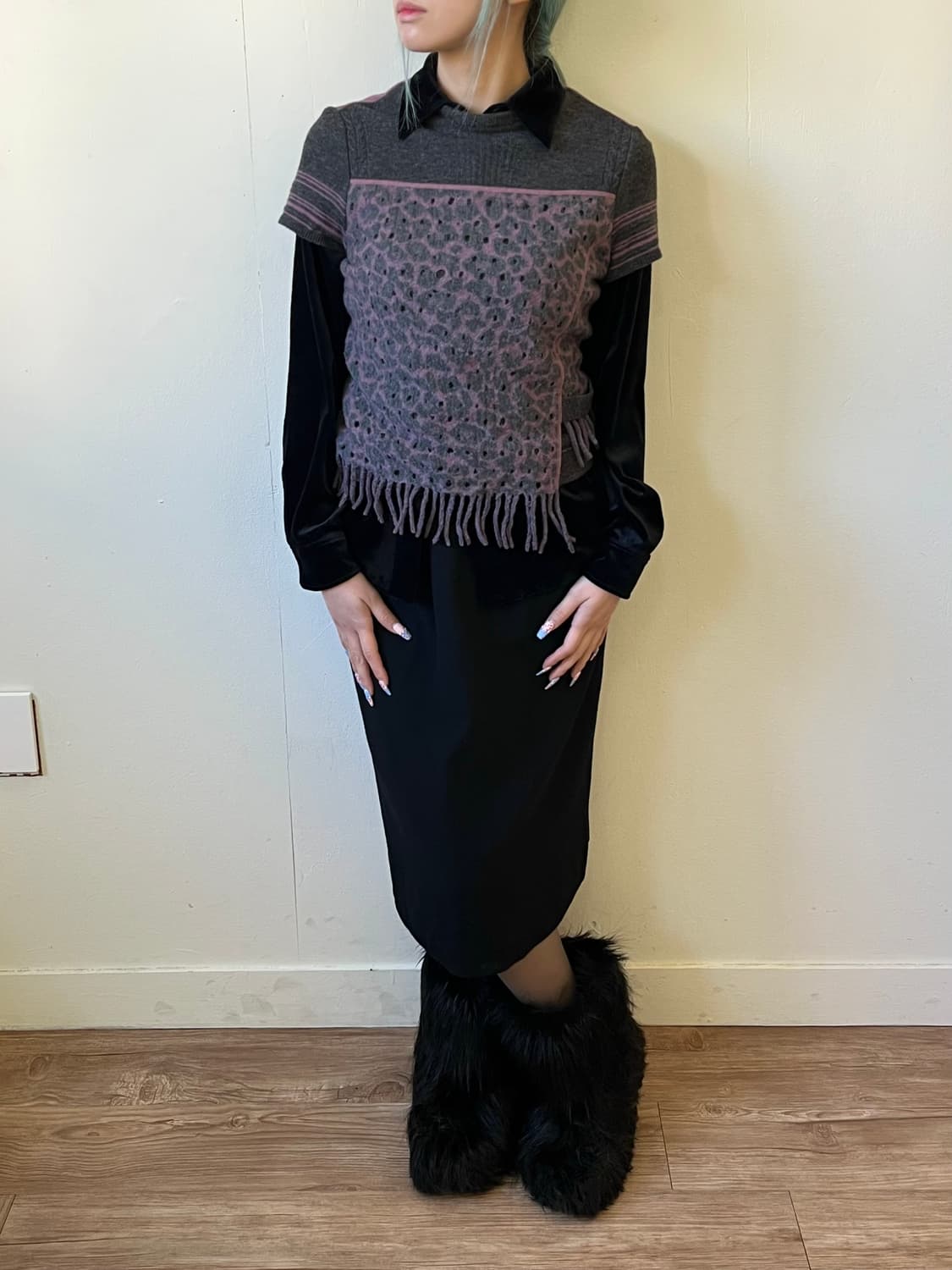 GIVENCHY 포켓 울 스커트 상품이미지6