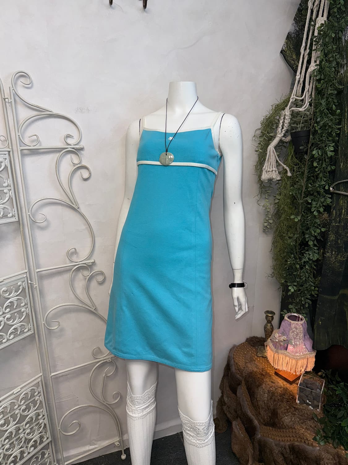 Courreges sky blue midi ops 상품이미지9