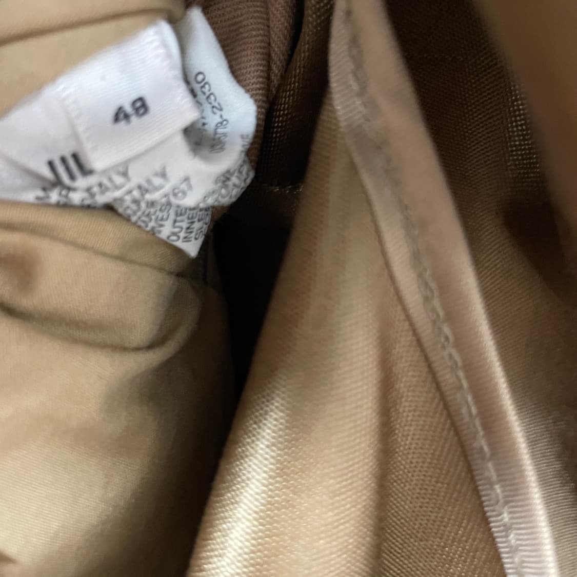 질샌더 트렌치 코트 48 상품이미지6