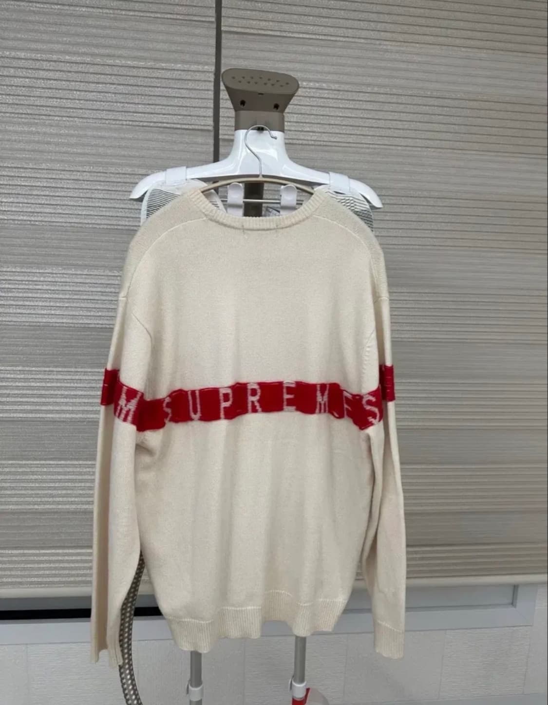 슈프림 메리노울 니트 아이보리 상품이미지2