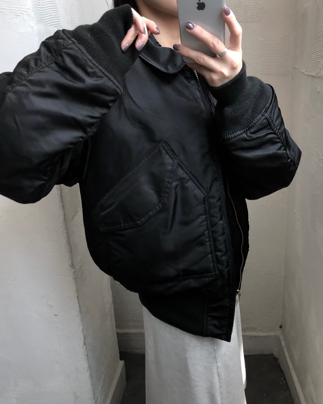 Alpha Industries 알파 인더스트리 CWU-45 자켓 블랙컬러 상품이미지2