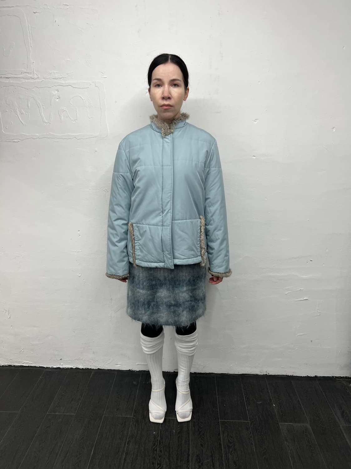 스포츠막스 막스마라 퍼 트리밍 점퍼 상품이미지2