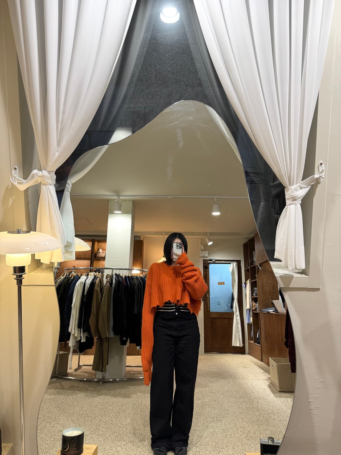 PERVERZE 퍼버즈 러프컷 캐시미어 크롭 니트 상품이미지2