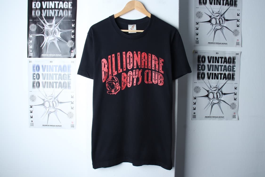 (L-XL) 빌리어네어 보이즈 클럽 반팔 티셔츠 USA 블랙-H31410 상품이미지2