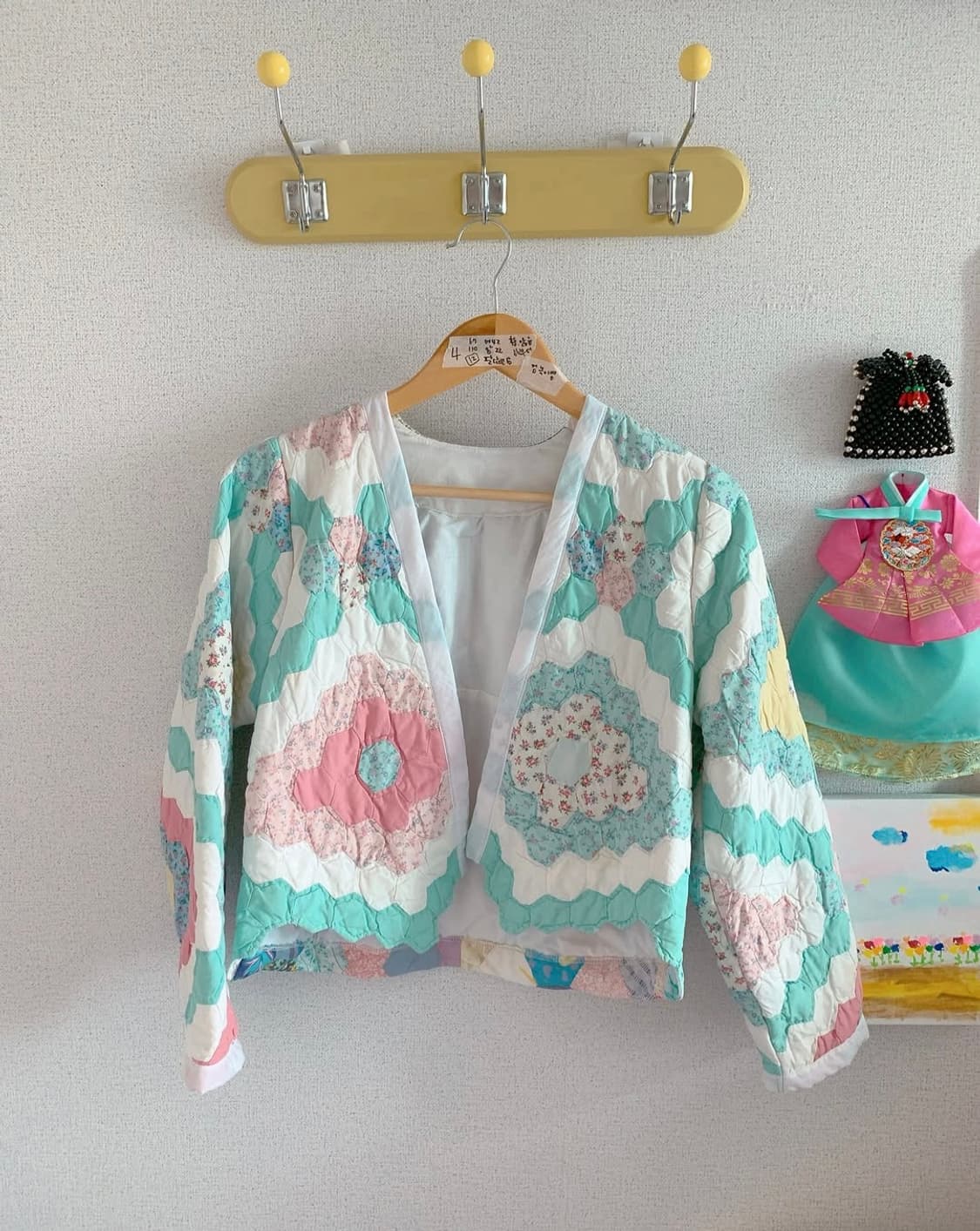 빈티지 퀼트 자켓 상품이미지2