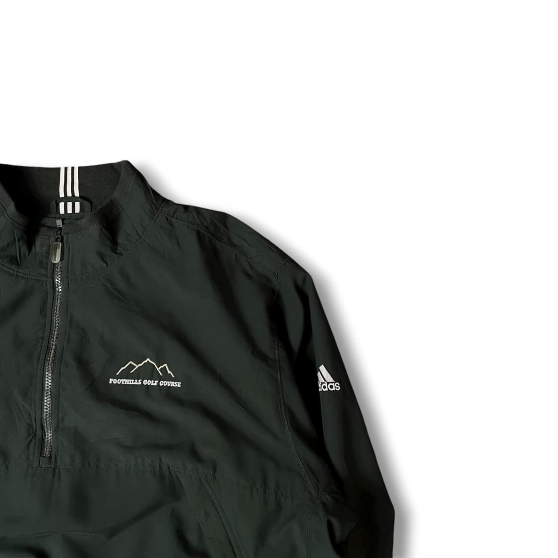  아디다스 카키 폴리 아노락 바람막이 자켓 2XL  상품이미지2