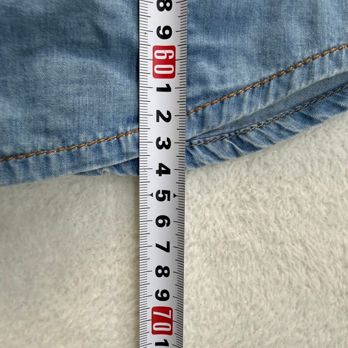 M 지프 빈티지 워싱 데님 셔츠 0323T 상품이미지6